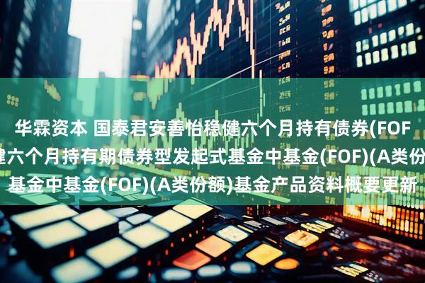 华霖资本 国泰君安善怡稳健六个月持有债券(FOF)A: 国泰君安善怡稳健六个月持有期债券型发起式基金中基金(FOF)(A类份额)基金产品资料概要更新